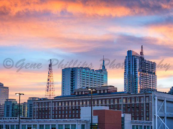 Atlanta Biltmore Hotel Tower at Sunrise