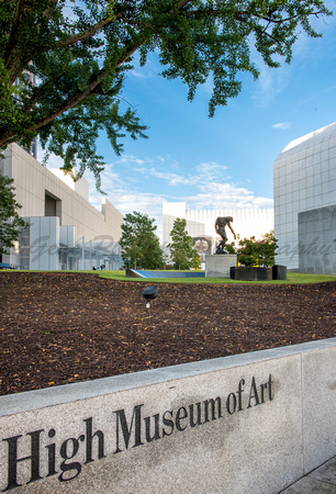 High Museum of Art in Midtown Atlanta