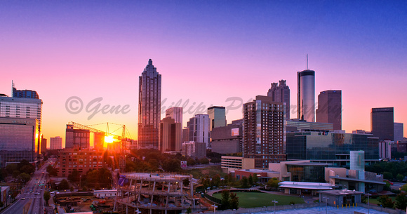Sunrise in Atlanta
