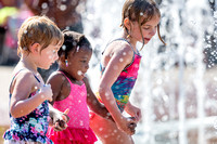 Children Playing in the Fountain of Rings 9.3.17