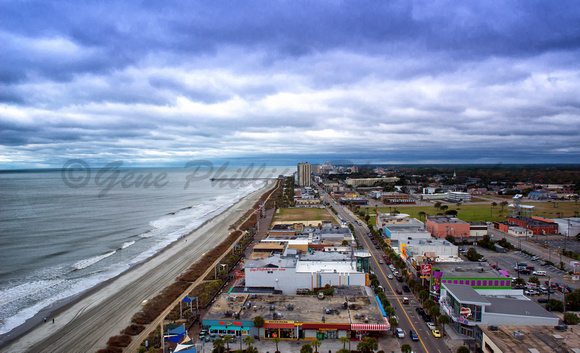 View from the top of SkyWheel Myrtle Beach