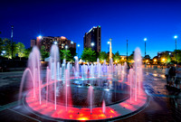 Fountain of Rings and CNN Center