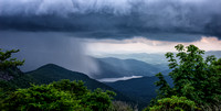 Storm in the North Carolina Mountains near the BRP.